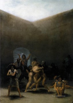 El patio de un manicomio Francisco de Goya Pinturas al óleo